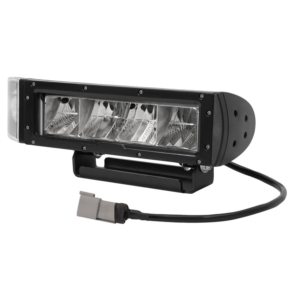 Solidspare 2PCS Headlight Heated LED Plow Lights Universal Replace For 1312100