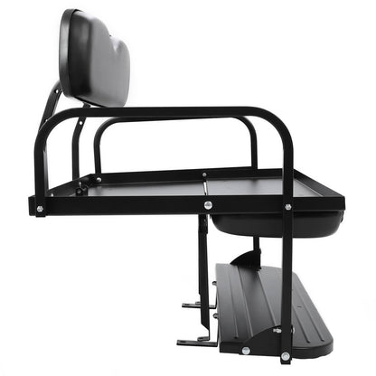 Solidspare For Yamaha G2 G9 Gas Electric Folding Fold Black Golf Cart Rear Back Seat Kit