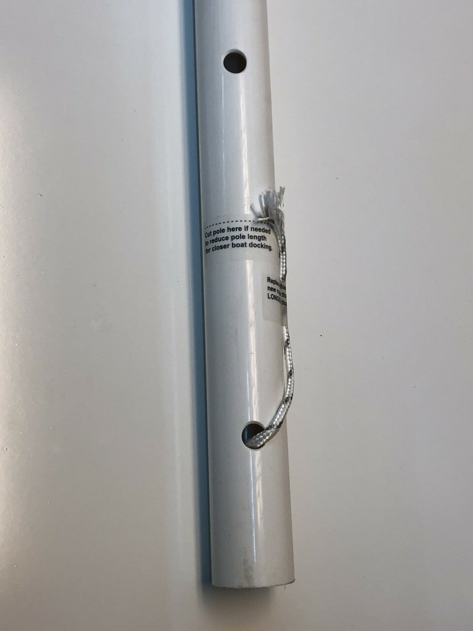 CrissCross Poles for Boat Mooring / Docking replaces Dock Pier Bumpers or Whips