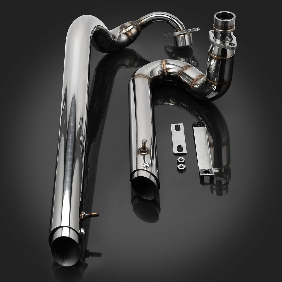 Solidspare For Yamaha V Star 650 XVS650A Classic XVS400 XVS650 Exhaust Muffler Pipe System