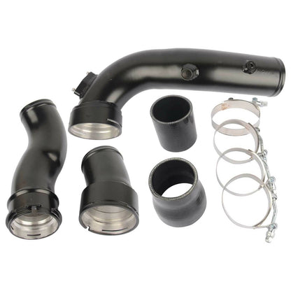 Solidspare New For BMW 3.0L N55 535i 640i 740i F10 F12 F13 Charge Pipe + Boost Pipe Kit