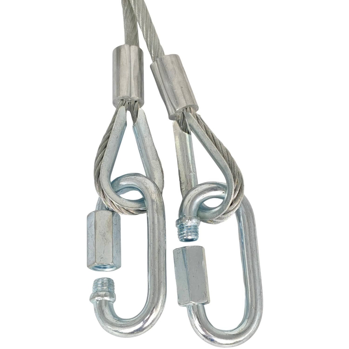 Solid Spare Conversion Cable Kit for Toy Hauler Patio Door 109" Length Upper Lower Bracket