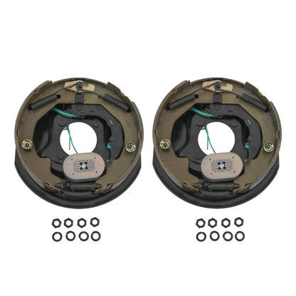 Solidspare 5 on 4.5 Trailer Hub Drum with Electric brakes 10"X2-1/4" Kits For 3500 lbs axle