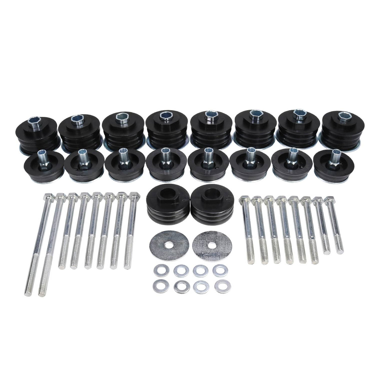 Solidspare Body Cab Mount Kit For 2008-2016 Ford F350 F250 Super Duty KF04060BK NEW
