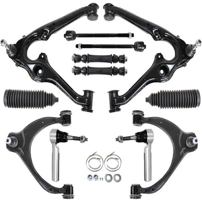 Solidspare For 16-18 GMC Sierra 1500 Yukon Front Sway Bar Control Arm & Ball Joint Tie Rod