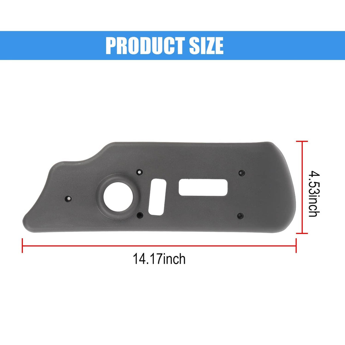 Solidspare Gray Driver Seat Control Switch Trim Cover 88941682 For Tahoe Suburban 2003-2006