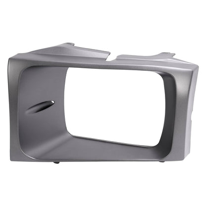 Solid Spare Left Headlight Cover Door Set Bezel For Ford Super Duty F250 F350 F450 1999-2004