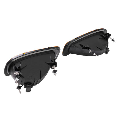 Solid Spare 2PCS Yellow Lens Front Left & Right Fog Lights Lamps For Ford F150 F-150 2004-06