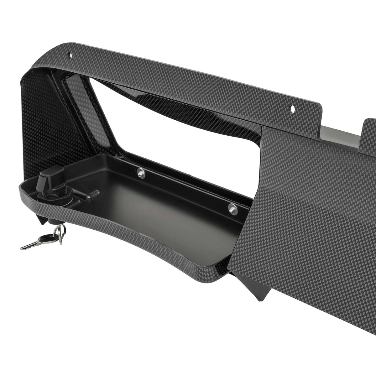 Solidspare New For EZGO RXV 08-14 Golf Cart Carbon Fiber Style Dash Board Cover
