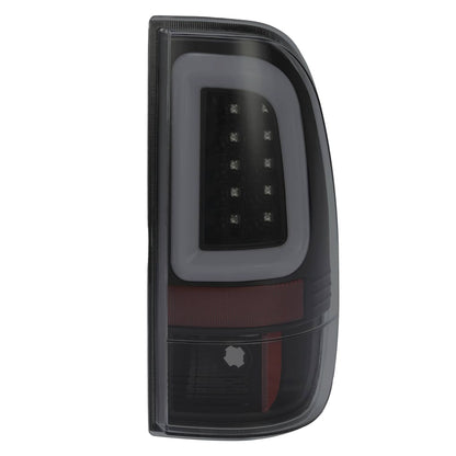 Solid Spare For Ford F250 F350 F450 2008-2016 SD SuperDuty LED Bar Tail Lights Black Smoke