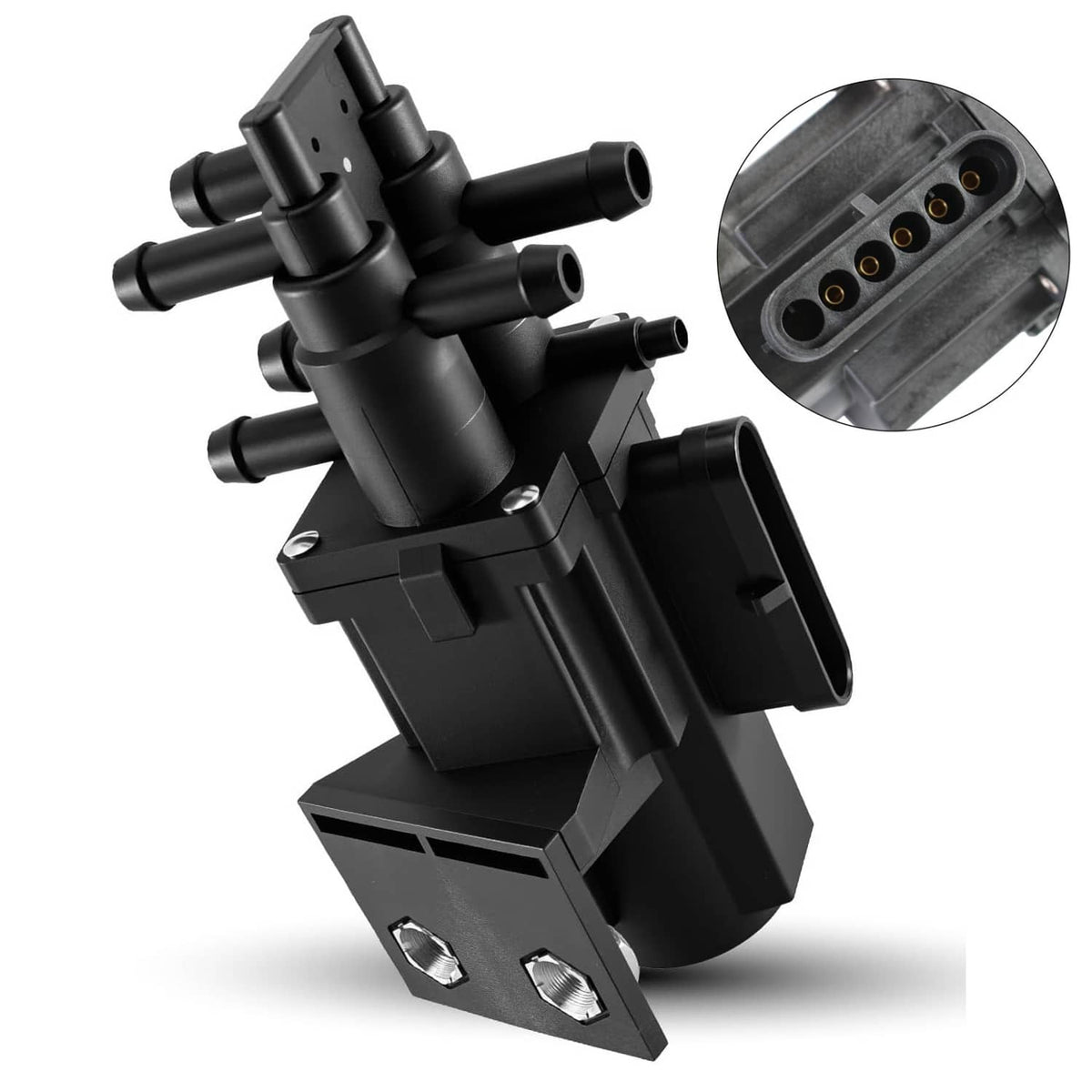 Solidspare Fuel Gas Dual Tank Selector Valve 6 Port For Ford Chevy GMC Pickup U7001 Dodge