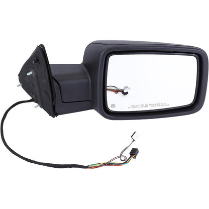 Solidspare Fits 2013-2019 Ram 1500 Power Folding Right Side Mirror Black Cover w/ Signal
