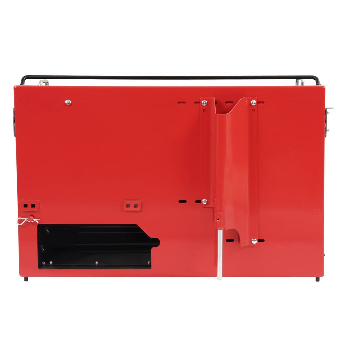 Solidspare Side Mount Catcher For Universal Red+Black Powder Coated Grass Catcher Frame