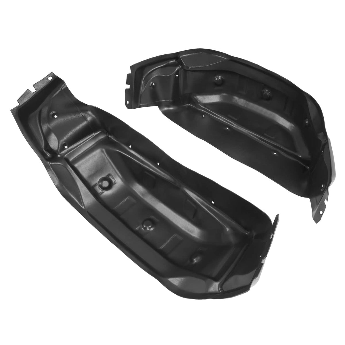Solid Spare Rear Wheel Well Cover Guards For Chevrolet Silverado 2500 HD/3500 HD 20-26 Black