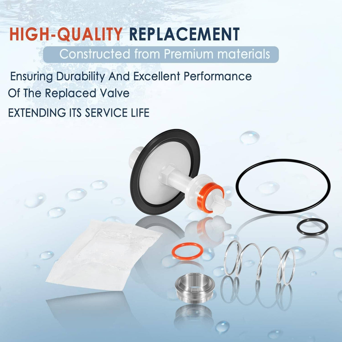 Solid Spare for Watts 009M3 3/4" Total Relief Valve Repair Kit 0888524 888524 RK 009M3 VT