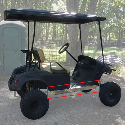 Solidspare For EZGO TXT 1994-2013 Golf Cart Aluminum Diamond Plate Rocker Panel Side Cover