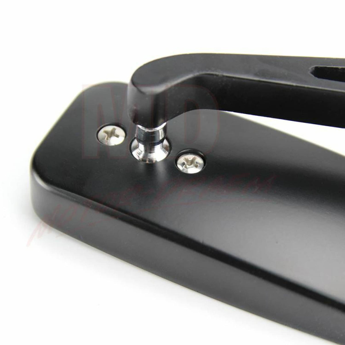 Solidspare Rectangle Motorcycle Rear View Side Mirrors For Harley Honda Yamaha 8mm 10mm