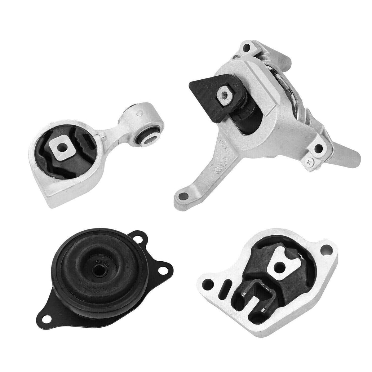 Solidspare New Engine Motor Transmission Mount Kit For Nissan Altima 07-15 L4 2.5L Auto CVT
