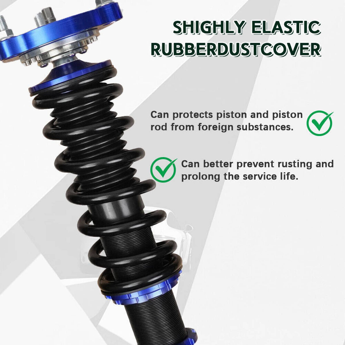 Solidspare Coilovers Suspension Kit For 2006-11 Honda Civic Adjustable Height Struts Shocks