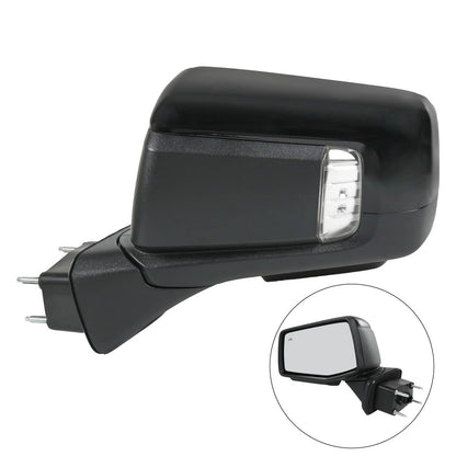 Solidspare Left Driver Side Mirror Power Heated+Puddle+BSD For 2019-2024 Silverado 1500