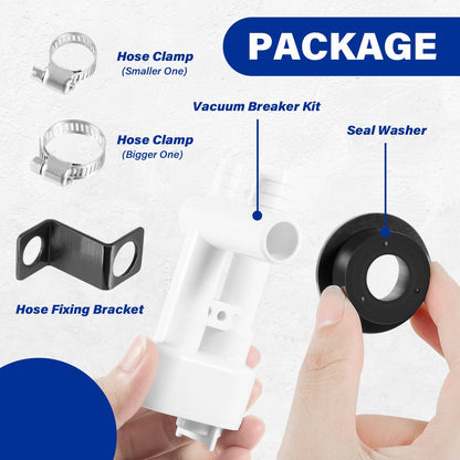 Solidspare Replace for Dometic 385230335 Toilet Vacuum Breaker Kit With Diverter Valve