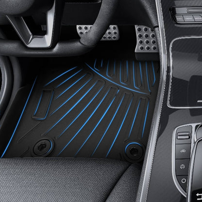 Solidspare TPE Floor Mats Fit For 2024 2025 2026 Toyota Tacoma Double Cab Floor Liner 3Pcs