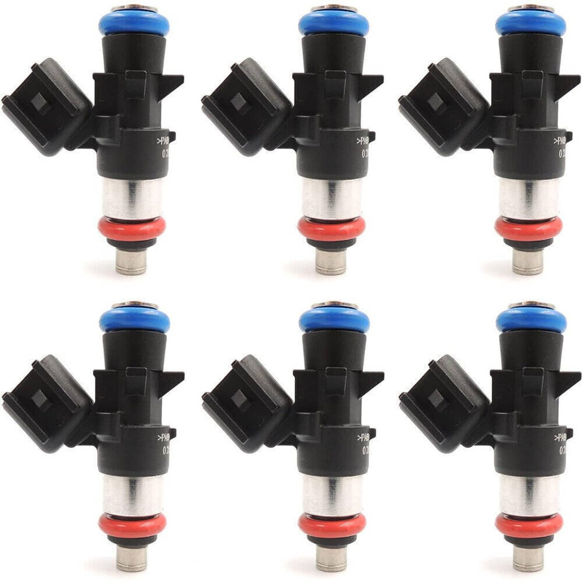 Solidspare New 6x Fuel Injectors for 2011-2019 Chrysler Dodge Ram Jeep 3.6L V6 0280158233