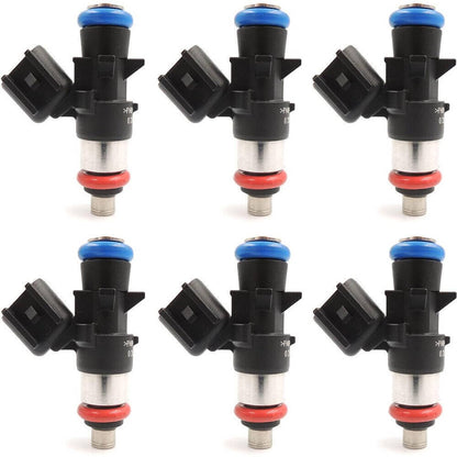 Solidspare New 6x Fuel Injectors for 2011-2019 Chrysler Dodge Ram Jeep 3.6L V6 0280158233
