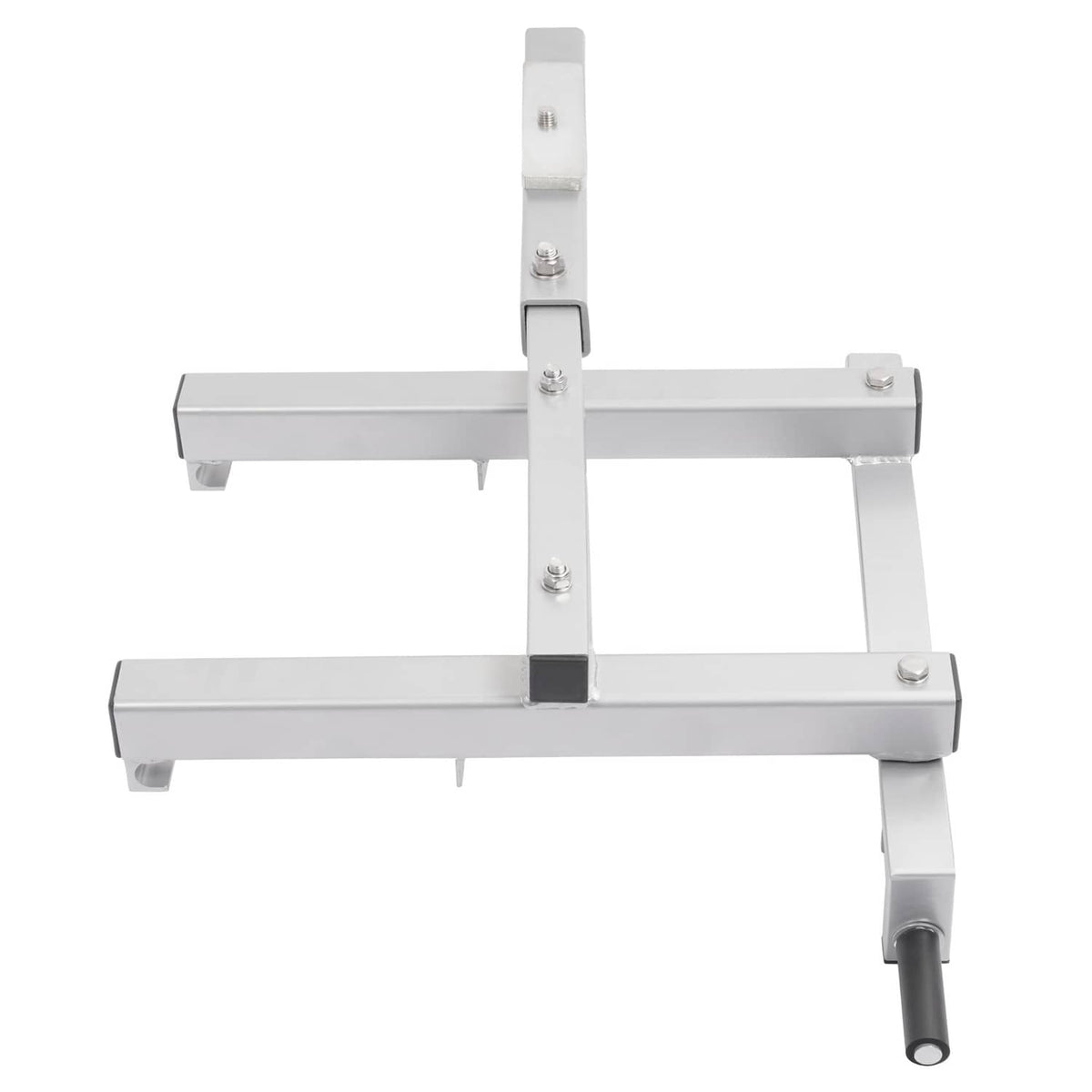 Solid Spare 2" Receiver Aluminum Fishing Cart Caddy Hitch Mount Bracket For Outdoor Hauling
