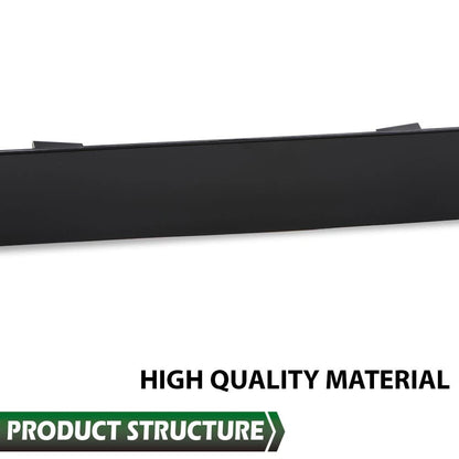 Front Bumper Upper Glossy Black Grille Trim For 2020-2022 Toyota Corolla SE XSE