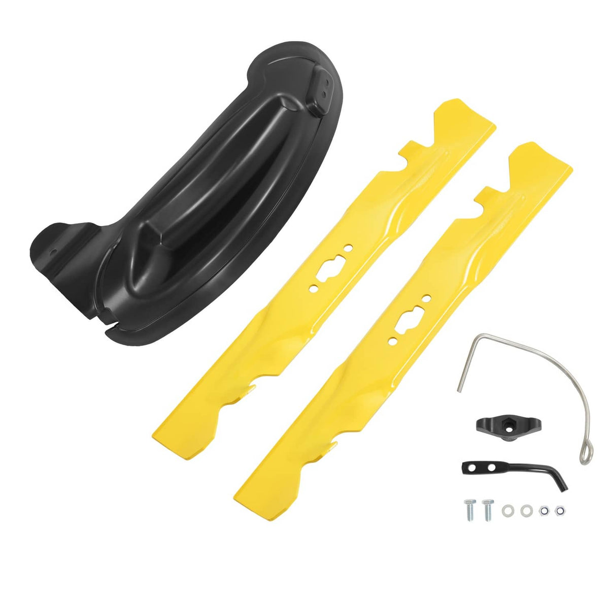 Solidspare 42" Mulching Blade Kit For CUB CADET XT1-LT42E Deck S-Shaped #19A30046100