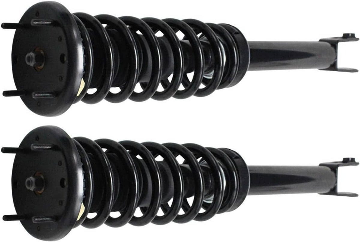 Solidspare 2Pcs Front Shock Struts Assembly w/Electric For 2010-2019 Jaguar XJ XJR X351 RWD