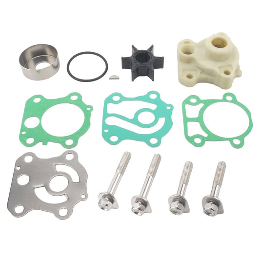 Solid Spare 6H3-W0078 Water Pump Impeller Repair Kit for Yamaha Outboard T50 F50 50 60 70 HP
