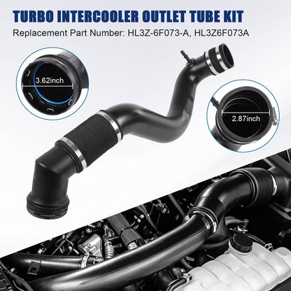 Solidspare Engine Turbo Intercooler Outlet Hose Pipe Tube FOR 2017-2020 Ford F-150 3.5L