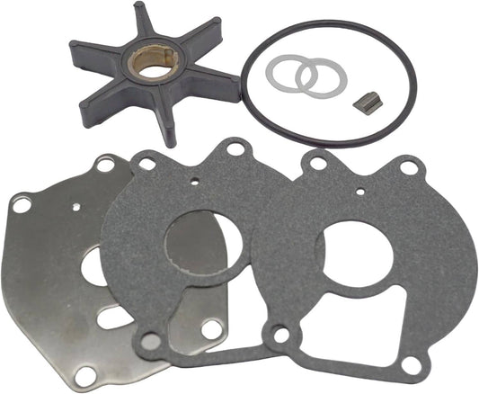 Solid Spare 85089Q4 Water Pump Impeller Kit Mercury 8 9.9 13.5 15 18 20 25 HP 2 Cyl Outboard