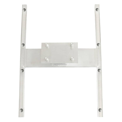 Solidspare Aluminum H-Mount Trailer Spare Tire Carrier For 6-Lug Wheels w/Mounting Hardware