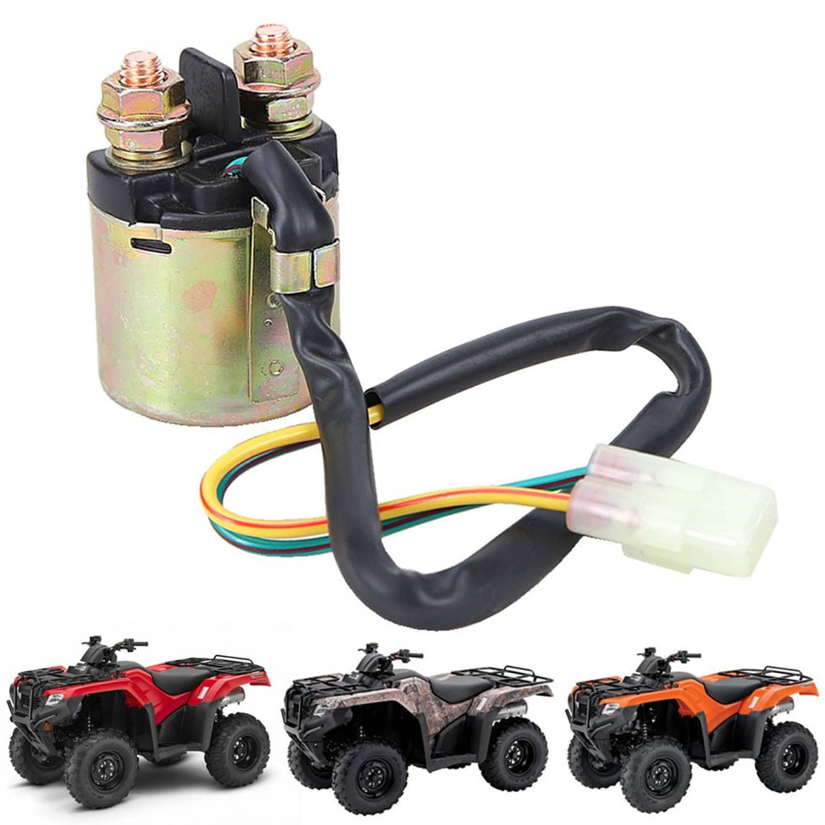 Solidspare Starter Relay Solenoid For Honda FourTrax Foreman 400 TRX400FW 4x4 1995-1996