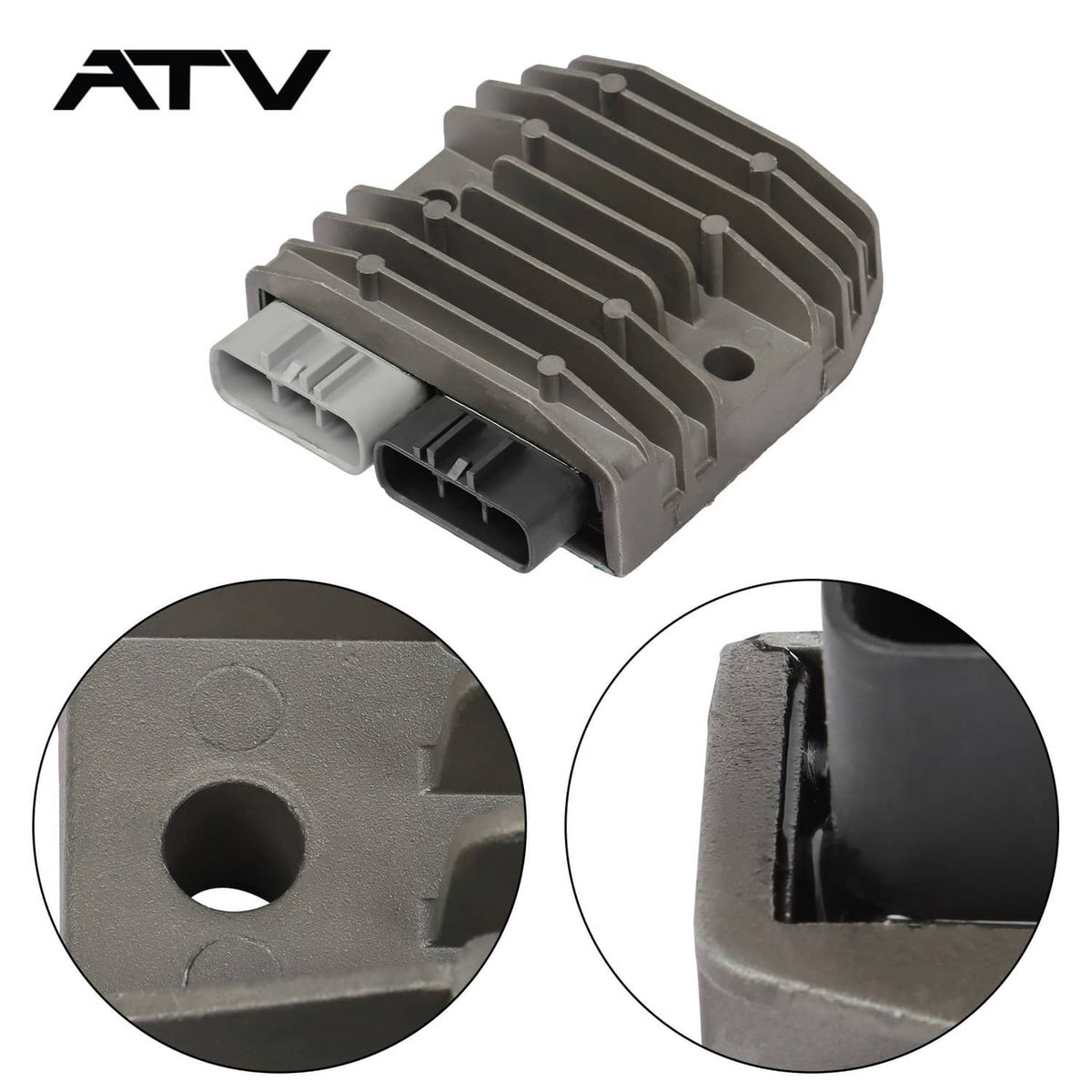 Solidspare Regulator Rectifier 31600-HR0-F01 for Honda SXS500M SXS500M2 Pioneer 500 15-20