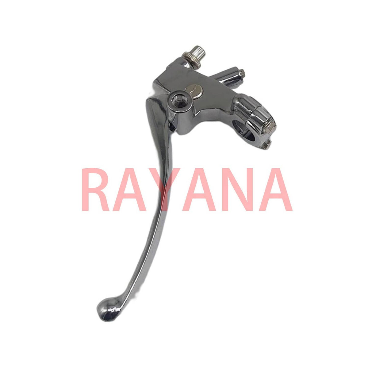 Solidspare US Left Handle Clutch Lever Perch For Honda CB650 CB650SC CB750 70s 80s （Silver）