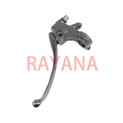 Solidspare US Left Handle Clutch Lever Perch For Honda CB650 CB650SC CB750 70s 80s （Silver）