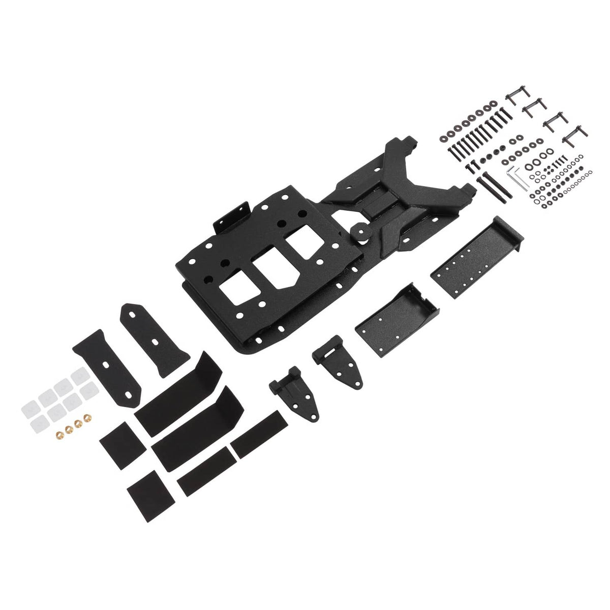 Solid Spare Tailgate Spare Tire Carrier For Jeep Wrangler JL (Not for JK) 18-26 Fit 37" Tire