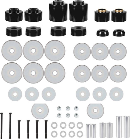 Solidspare New 4.4123R Body Cab Mount Bushing Kit For 1980-1998 Ford F150 F250 F350 2WD 4WD