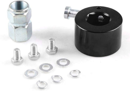 Solidspare Steering Wheel Quick Release Disconnect Hub 3/4" Shaft Size For Imca Nhra Black
