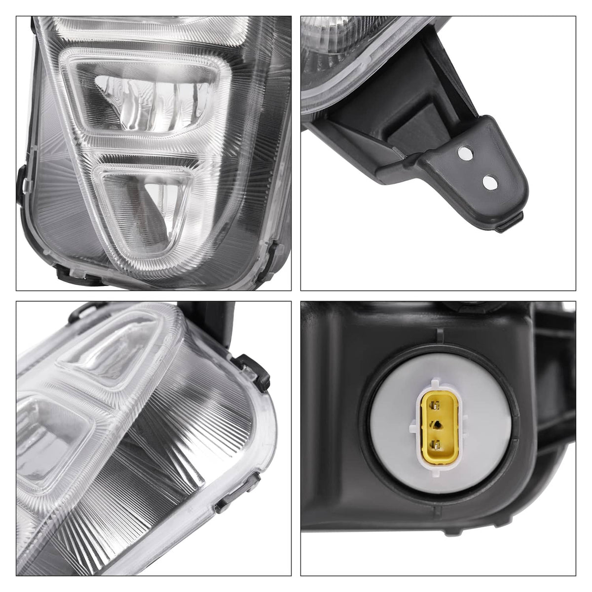 Solid Spare Left&Right Side Front LED Fog Lights For Kia Optima 2016 2017 2018 #92202D5000