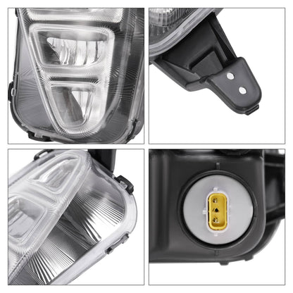 Solid Spare Left&Right Side Front LED Fog Lights For Kia Optima 2016 2017 2018 #92202D5000