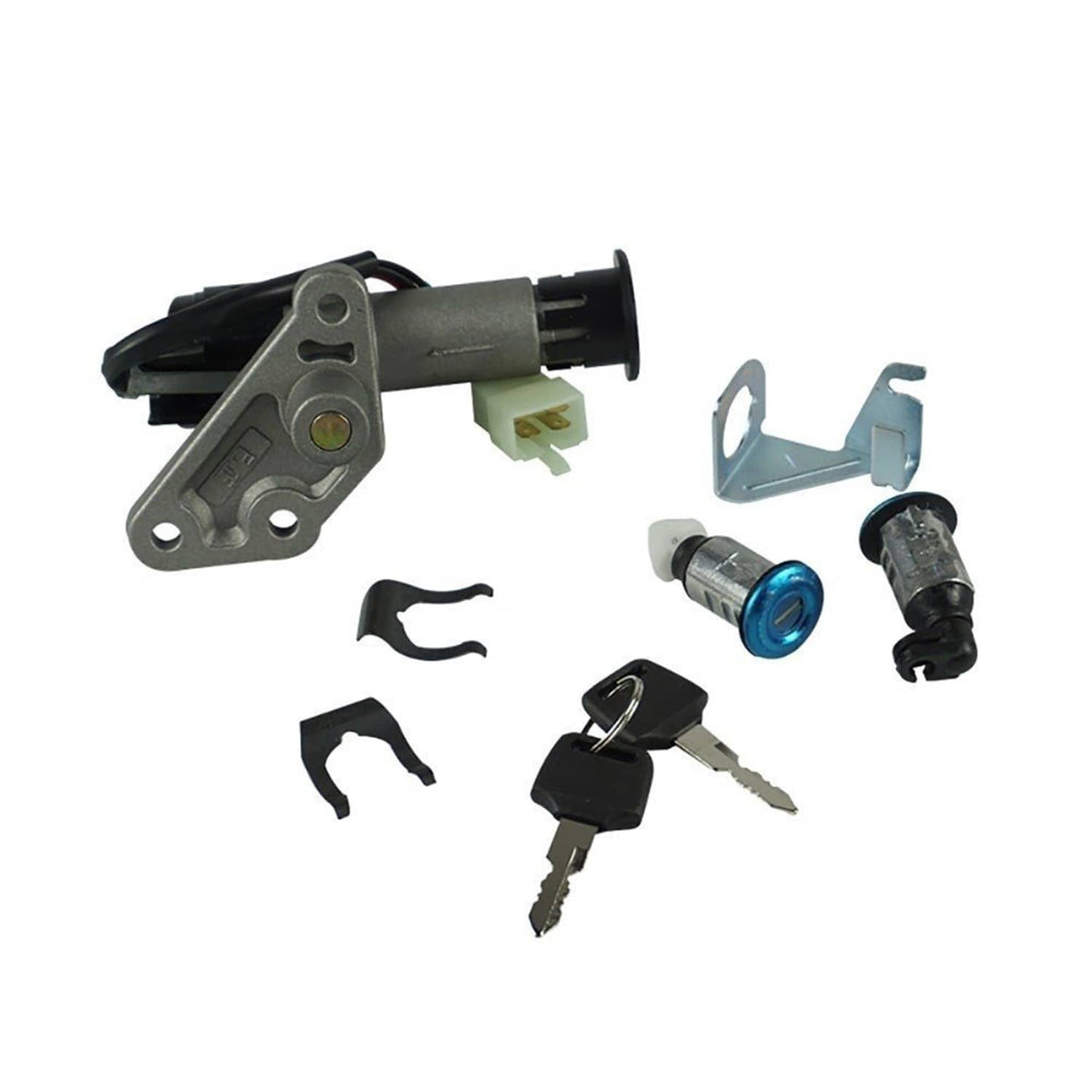 Solidspare Ignition Key Switch for GY6 50cc 150cc 139QMB for Scooter Moped