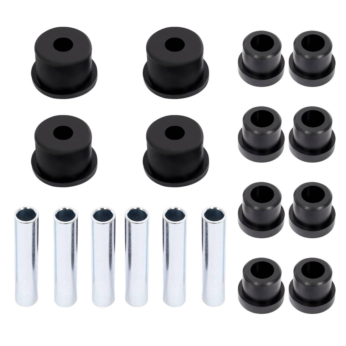 Solidspare For EZGO RXV 2008-UP Gas & Electric Golf Cart Rear Leaf Spring Bushing Kit 18PCS