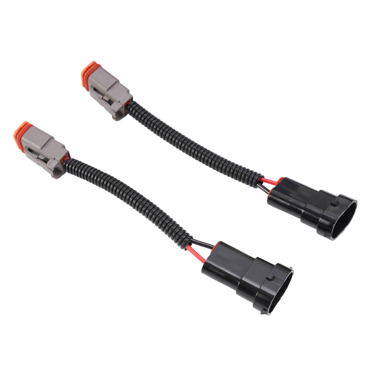 Solidspare 4x LED Headlight Tail Exterior Light Kit For Bobcat Skid Steer Loader