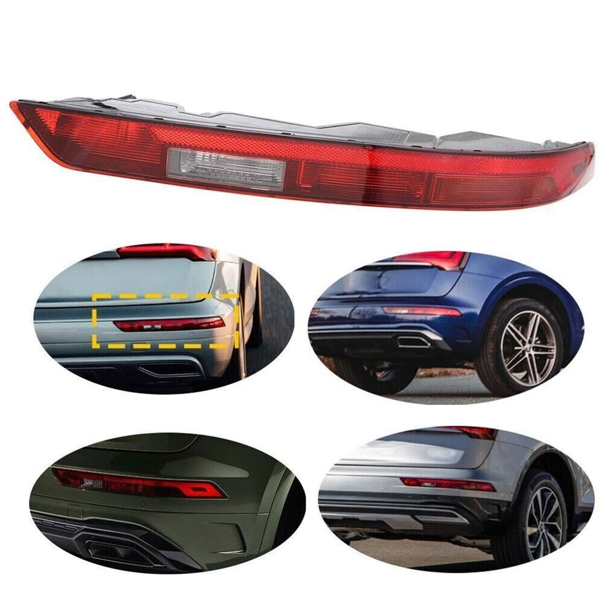 Solidspare Rear Right Bumper Lower Tail Light Brake Stop Lamp 80A945070A For Audi Q5 18-22