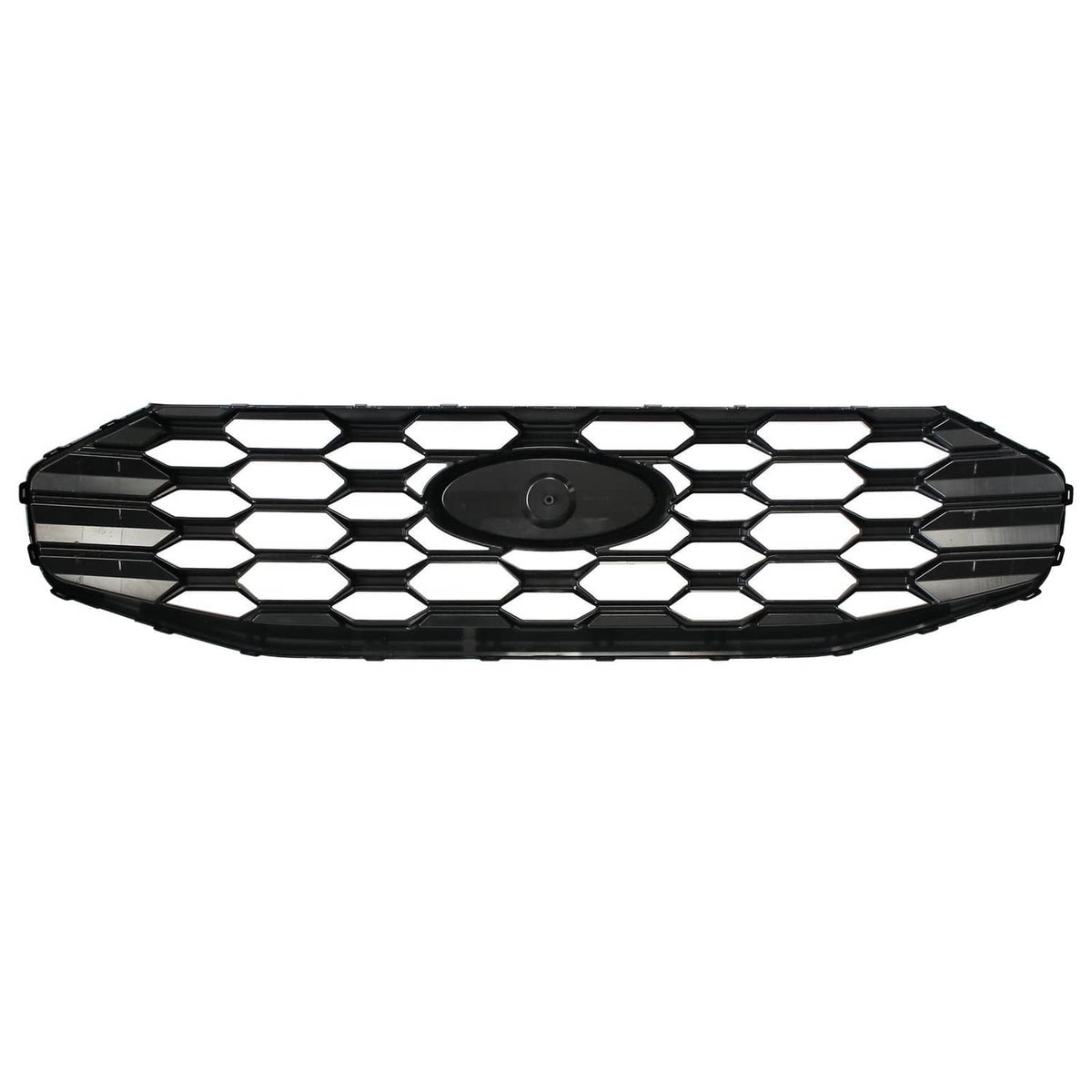 Solidspare For 2023-2025 Ford Escape ST-Line Front Black Grille W/O Radar Holes PJ6Z8200E